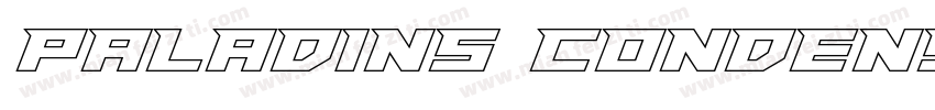 Paladins Condensed字体转换